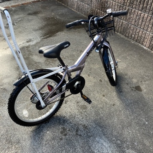 【美品】キッズ　自転車　Jeep 補助輪有