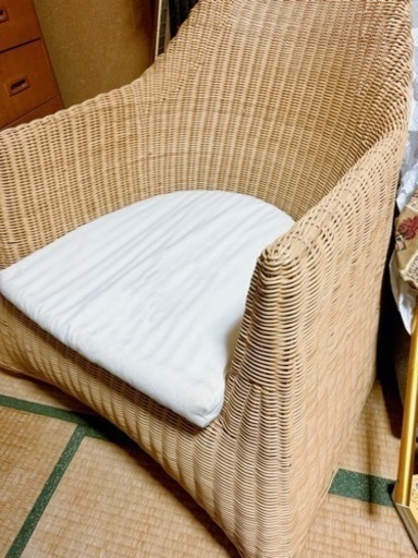 IKEA ロッキングチェア（揺れる麻椅子）