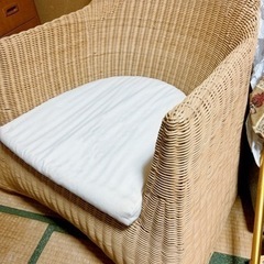 IKEA ロッキングチェア（揺れる麻椅子）