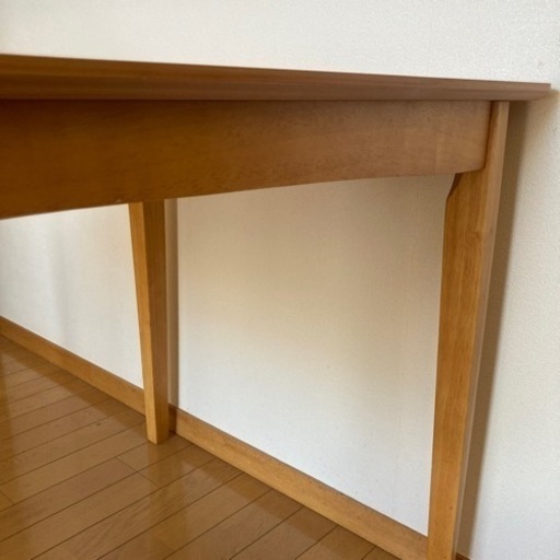 ニトリ　ダイニングテーブル　オークウッド　120×75cm