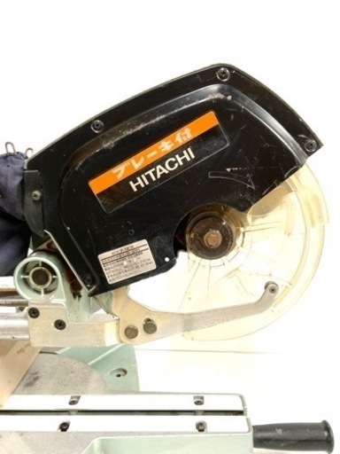 SOLD OUT！電動工具◆HITACHI 日立工機◆216mm 卓上スライド丸のこ C8FB2 中古動作品 新品チップソー付き