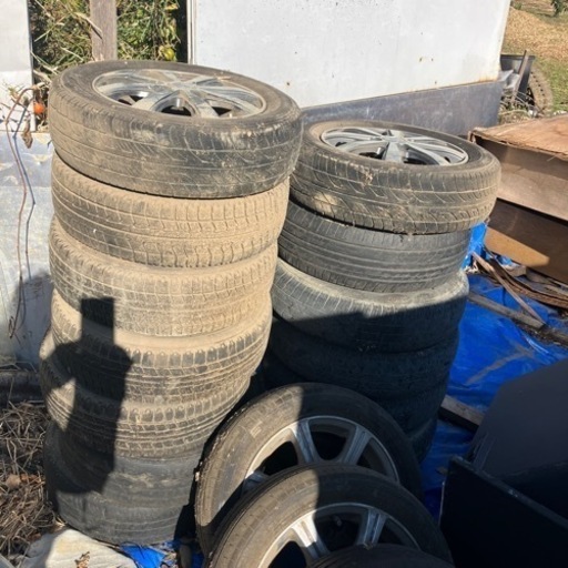 アルミ付きタイヤ