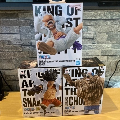 早い物勝ち！ワンピース　king of artist 3個