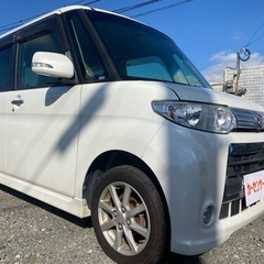 🉐【支払総額20万円】車検令和6年7月 後期型！タントカスタム フルセグナビ ETC 純正アルミ パワースライドドア 装備充実★機関良好でオススメです★の画像