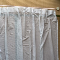 ニトリ　カーテン（サイズオーダー品）2枚の画像