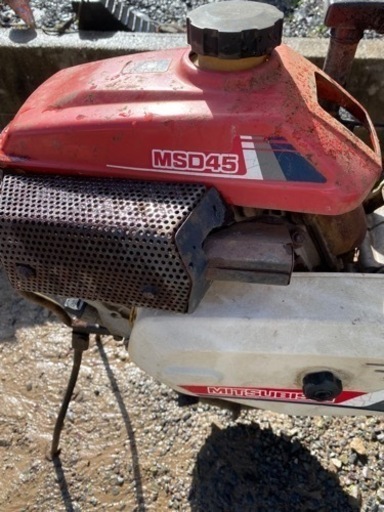 お取引中　三菱　一輪管理機　MSD45 農機具