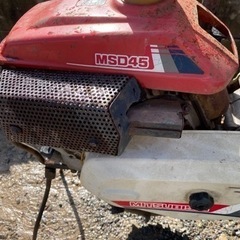 お取引中　三菱　一輪管理機　MSD45 農機具の画像