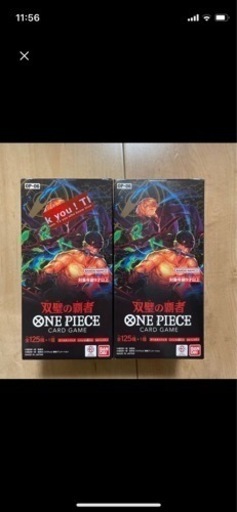 ONE PIECE 双璧の覇者　未開封２BOX
