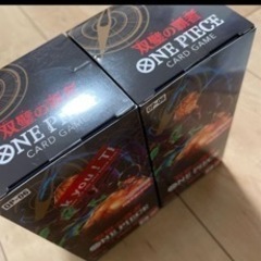 ワンピース　双璧の覇者　2BOX  新品未開封　テープ付き ONE PIECE 双璧の覇者 未開封2BOX
