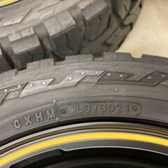 KYOHO PPX ミルエイト(Mil:8)◆未使用ホイール!!4.5J 15in +45 4/100◆TOYO オープンカントリーRT 165/60R15◆ハスラー デリカミニ D2の画像