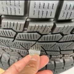 ハイエース　純正ホイール　スタッドレスセット　　ヨコハマの画像