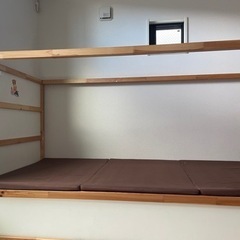 IKEAキューラ　ベッド