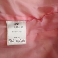 中古品　女の子120センチ　ピンクのアウターの画像