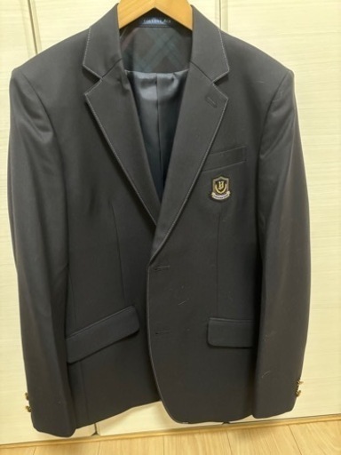 4回だけ着用、有朋高校制服上下   男子