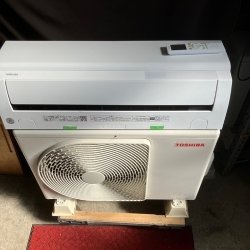 佐賀中古エアコン東芝2022.4.0KW税込取付込133番