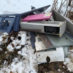 鉄屑▲スクラップ！鉄クズ！鉄くず！乾燥機の解体材！