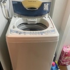 洗濯機　TOSHIBA2008年製の画像