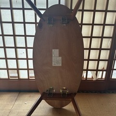 ニトリ 折りたたみローテーブル クラックの画像