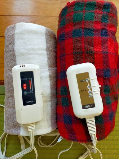 山善／KODEN　電気毛布　2枚セット