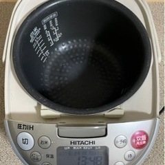 炊飯器　圧力IH HITACHIの画像