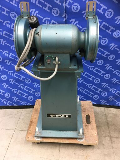 【エコツール 知立店】○【スタンド付き】HITACHI/日立工機 200V205mm卓上両頭グラインダー GBT5   IT5TRN7FM1W6【愛知県/知立市/工具】