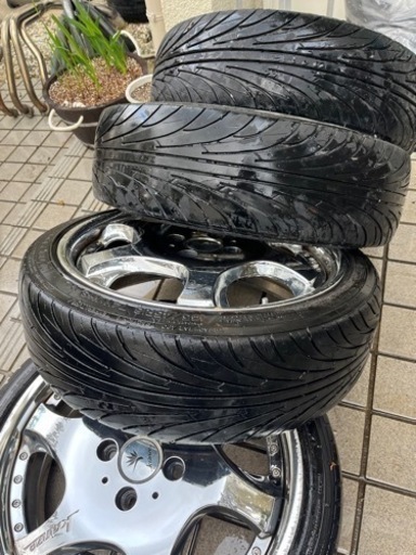 軽自動車　アルミホイール　165/45R16