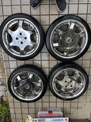 軽自動車　アルミホイール　165/45R16