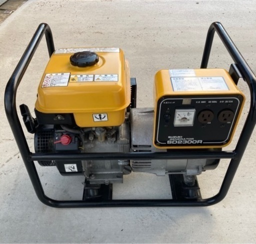 ●スズキ　発電機　SD2300R　動作確認済