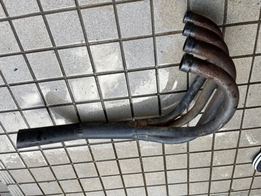 ゼファー400 メーカー不明　社外マフラー