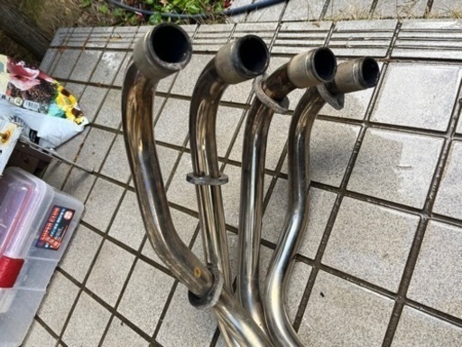 ゼファー400 プリティーレーシング　マフラー