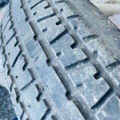 未使用 ダイハツ アトレーワゴン 純正 スペアタイヤ FALKEN  T125/90D12の画像