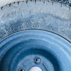 未使用 ダイハツ アトレーワゴン 純正 スペアタイヤ FALKEN  T125/90D12の画像