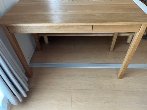 無印良品　オーク　デスク