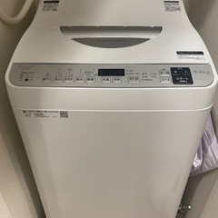 【お譲り先決まりました】SHARP 洗濯乾燥機 5.5kg ES-TX5E