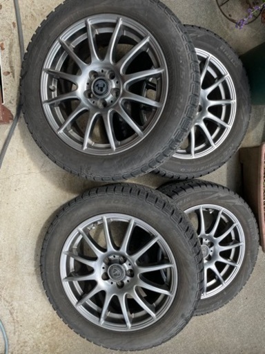 アルミホイール付　スタッドレスタイヤ　205/55R16 4本セット