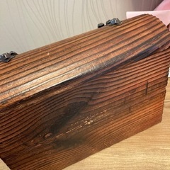 天然木　スペイン製　小物入れの画像