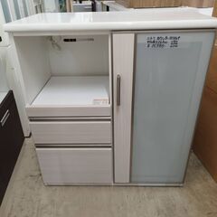 ニトリ キッチンカウンター ポスティア 幅90cm 木目調 光沢...