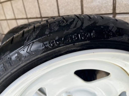 15インチ　深リム　てっちん　ホイール