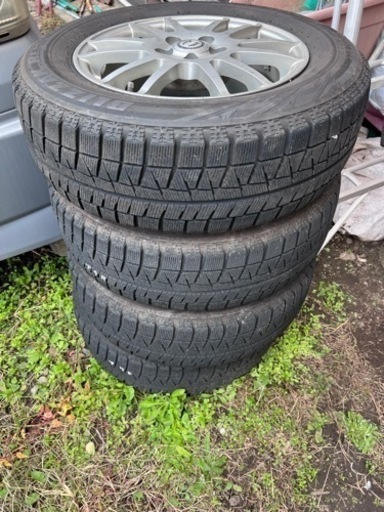 プリウス　30 に履いていたスタッドレスタイヤ
