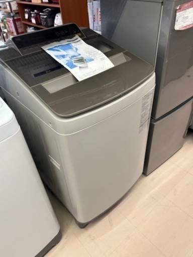 美原店　美品 ★Panasonic 10kg 節水&時短!泡洗浄W 見やすい操作パネル 洗濯機【NA-FA100H5】