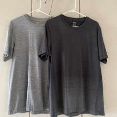ユニクロ ドライEX メンズ Ｔシャツ 2枚 XL