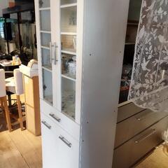 ★定価￥24800.- ニトリ スリムキャビネット 食器棚 組立解説書付き パントリーの画像