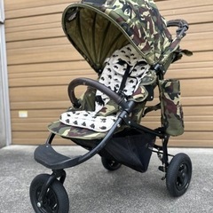 【お得にセットで】AirBuggy COCOブレーキ付き正規品＆OGK 後ろ子供のせ RBC-009S3の画像