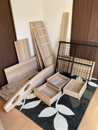 〈お取引中〉ロフトタイプシステムベッド