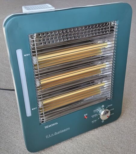 遠赤外線ストーブ スチーム機能付 森田電工 MORITA DENKO MS-908ES-G