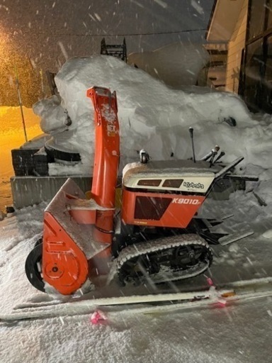 相談中　　　除雪機　ジャンク