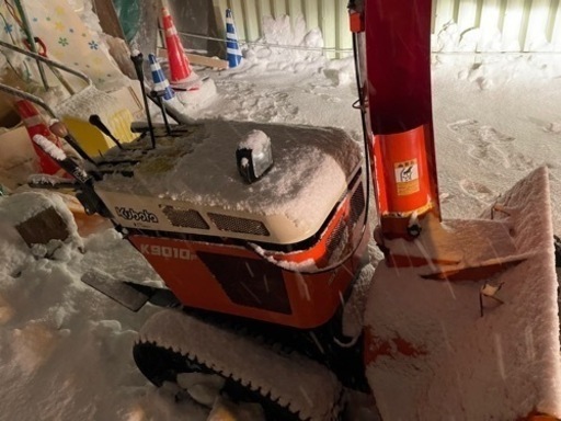 相談中　　　除雪機　ジャンク