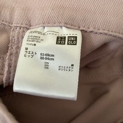 UNIQLOスキニーパンツ★ピンク★M★値下げの画像