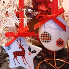 クリスマスオーナメント作り