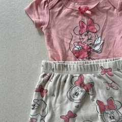 海外ベビー服　3-6m(60-70) セットアップ　半袖の画像